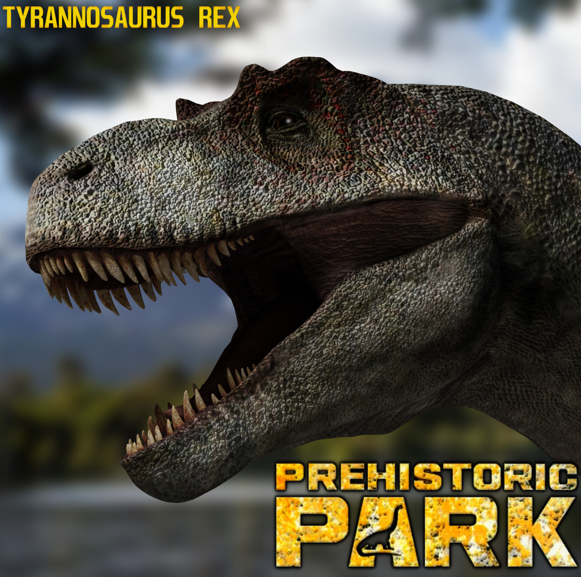 ArtStation - Prehistoric Park: Tyrannosaurus Rex 3d Model