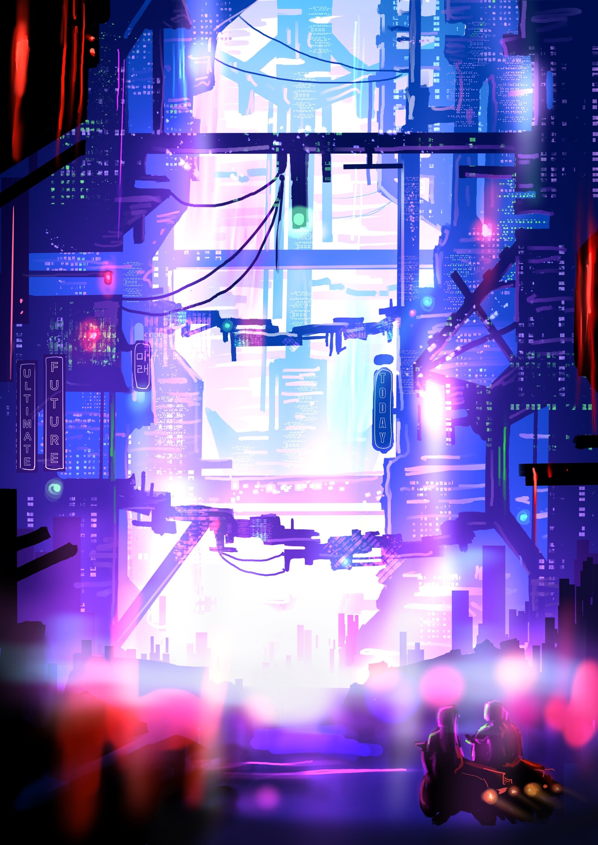 ArtStation - Cyberpunk City