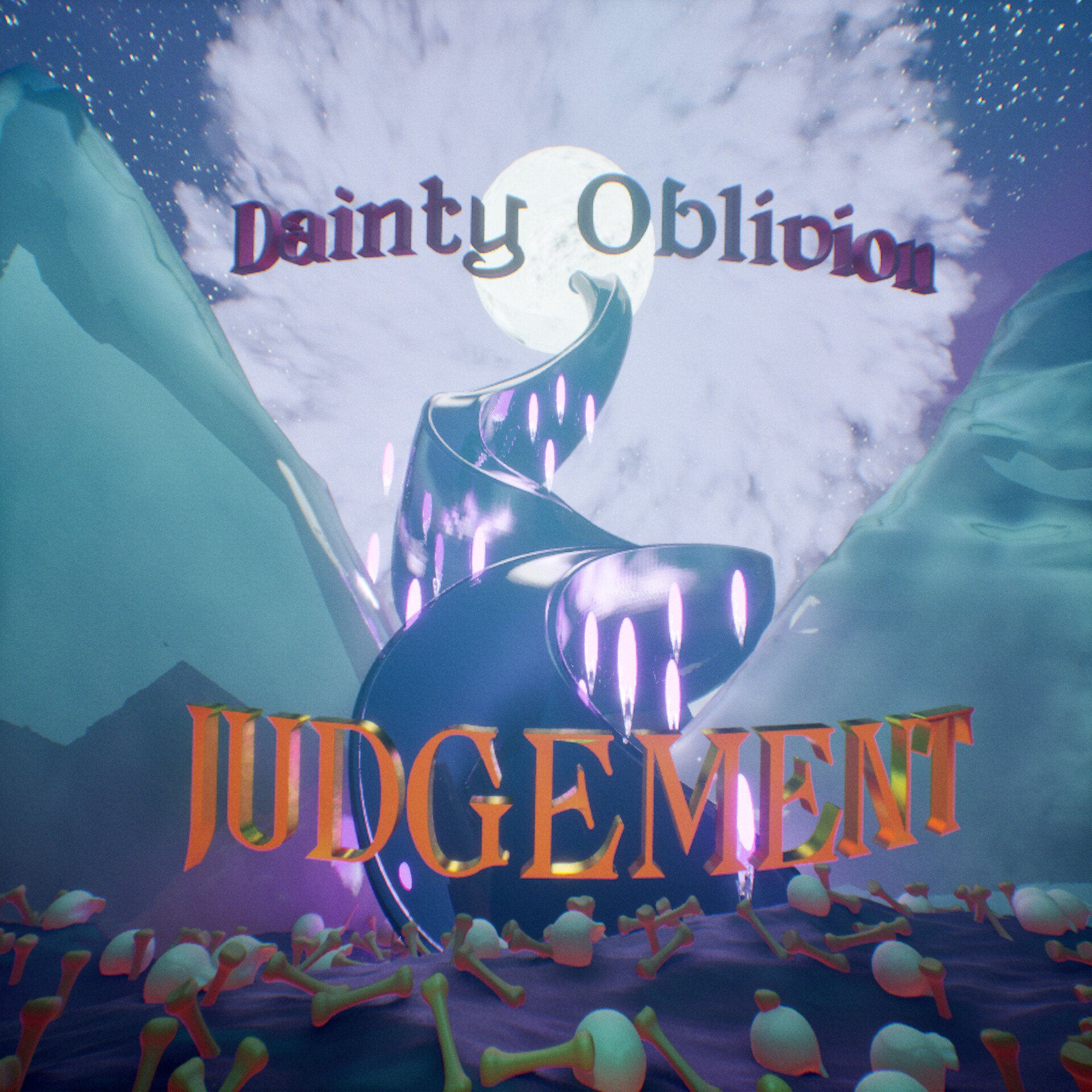 ArtStation JUDGEMENT Cover Art