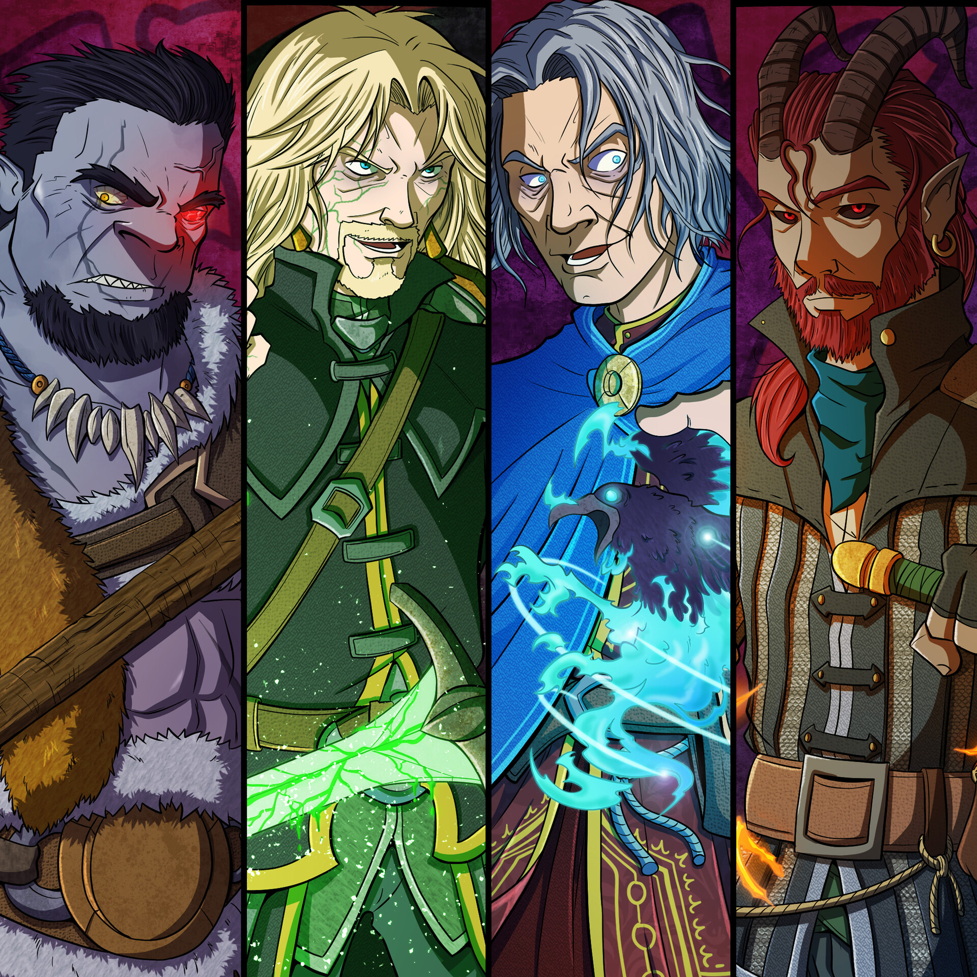 ArtStation - D20 Nation Lodge Party