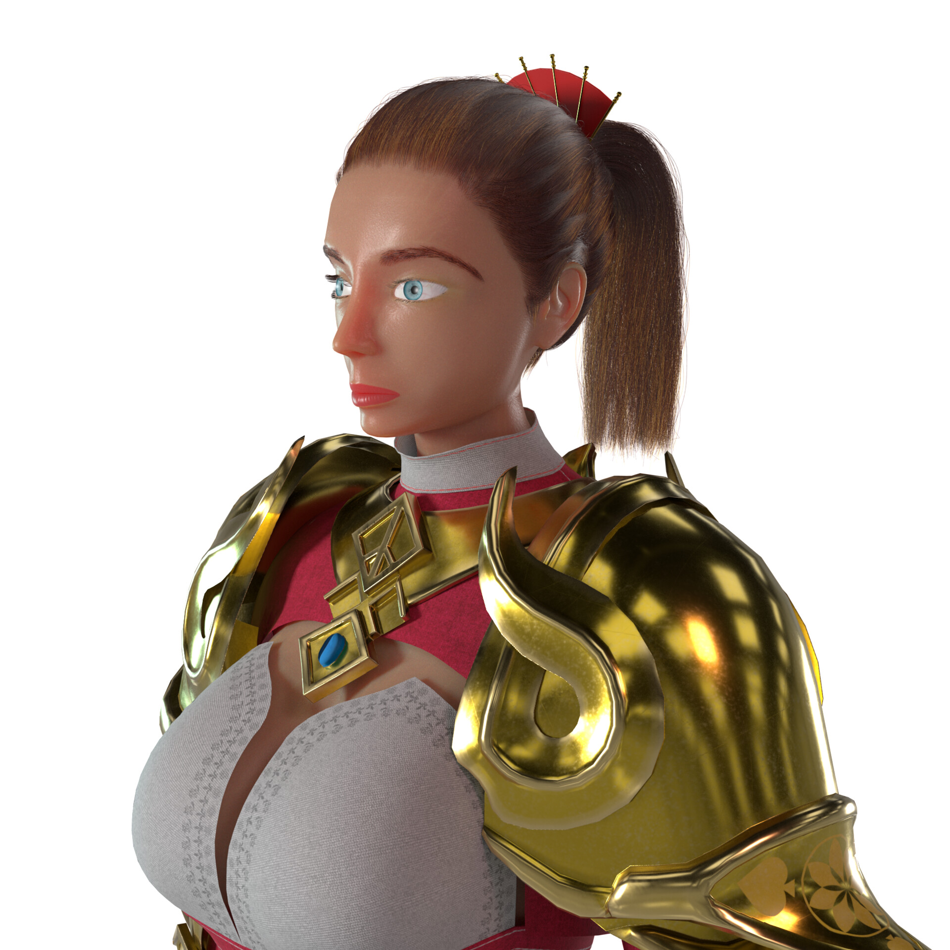 Artstation 3d Female Character Model