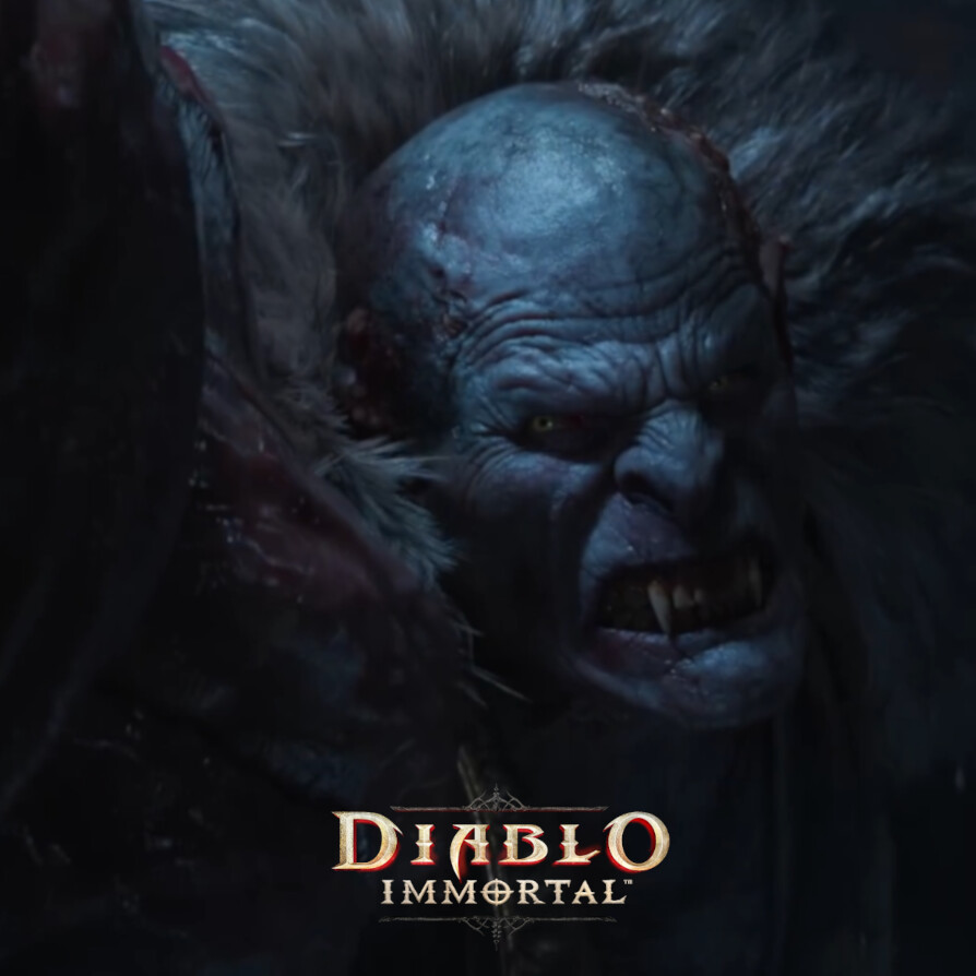 ArtStation - Diablo Immortal 'Blood Knight' Key art