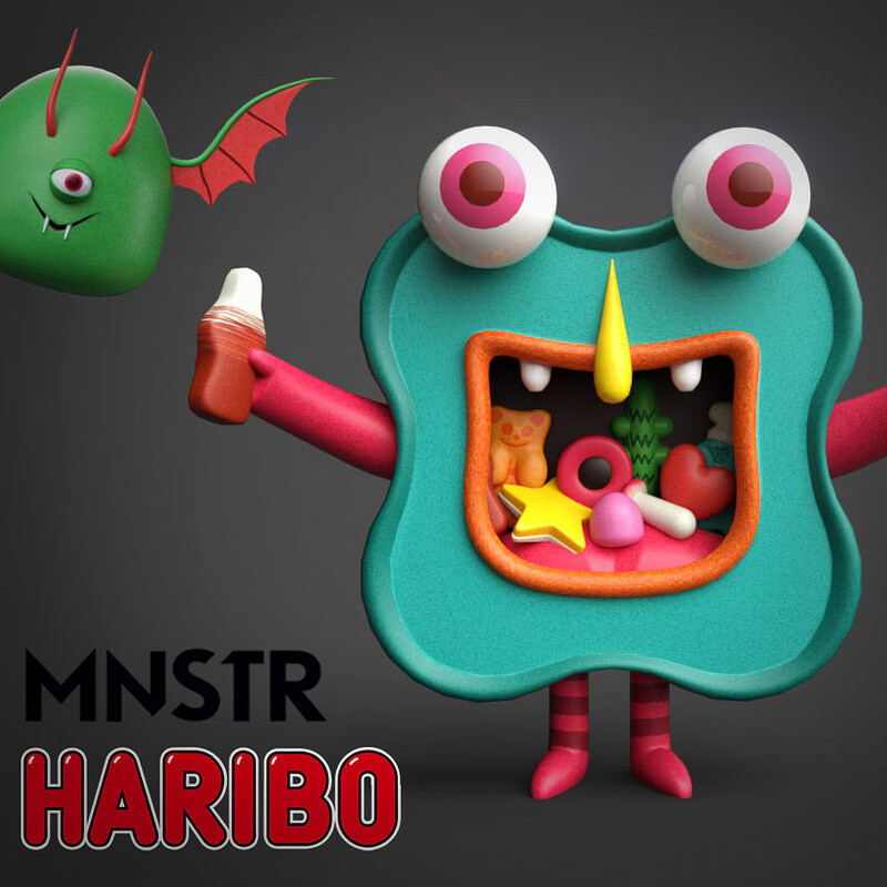 Haribo's Halloween campain/ Mnstr studio