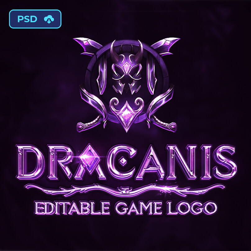 Jogo De Dragão Online De Design De Logotipo PNG , Game, Ilustração