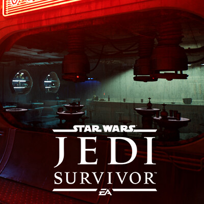 ArtStation - Coruscant Noodle Bar - Star Wars Jedi: Survivor