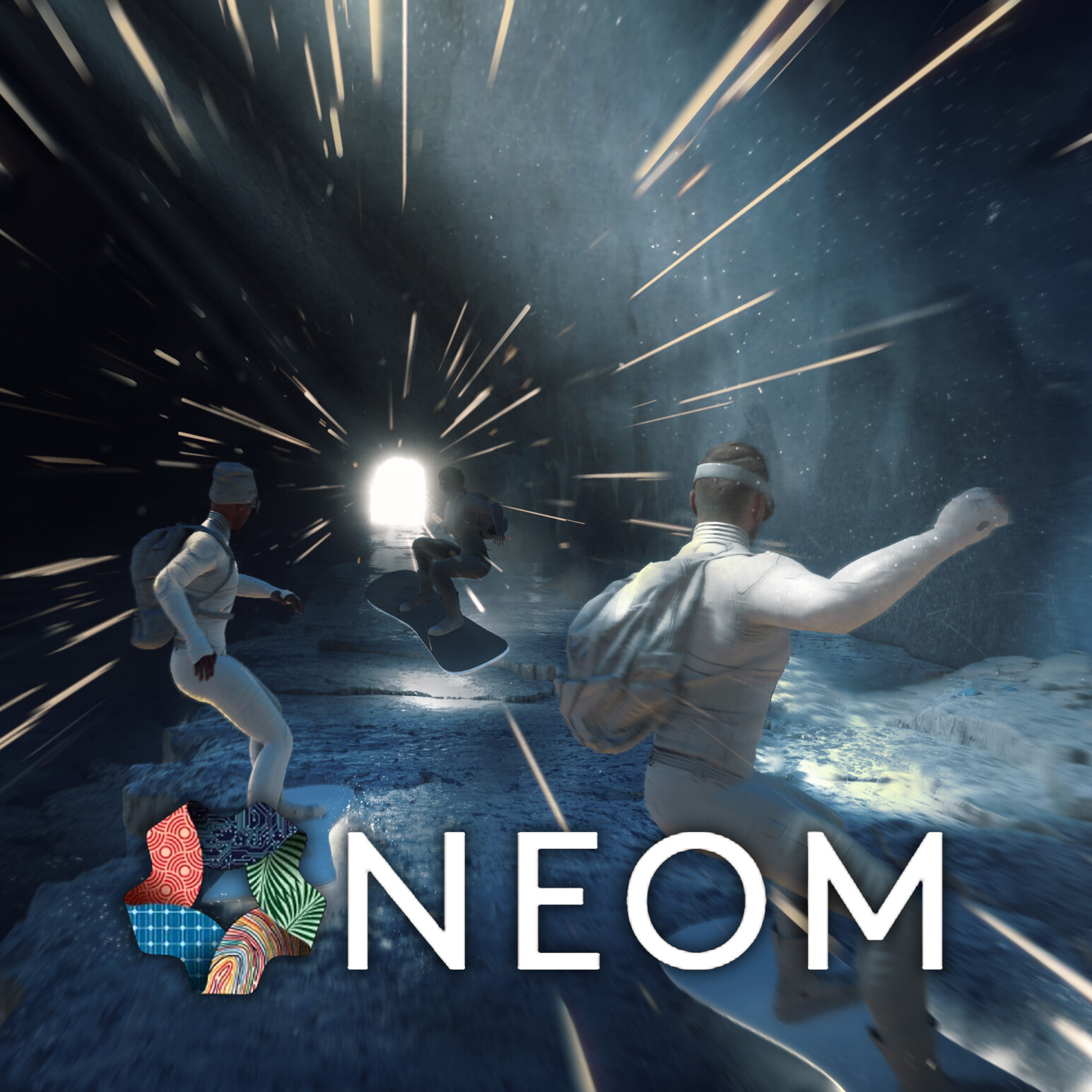 ArtStation NEOM Ad Tunnel Keyframe