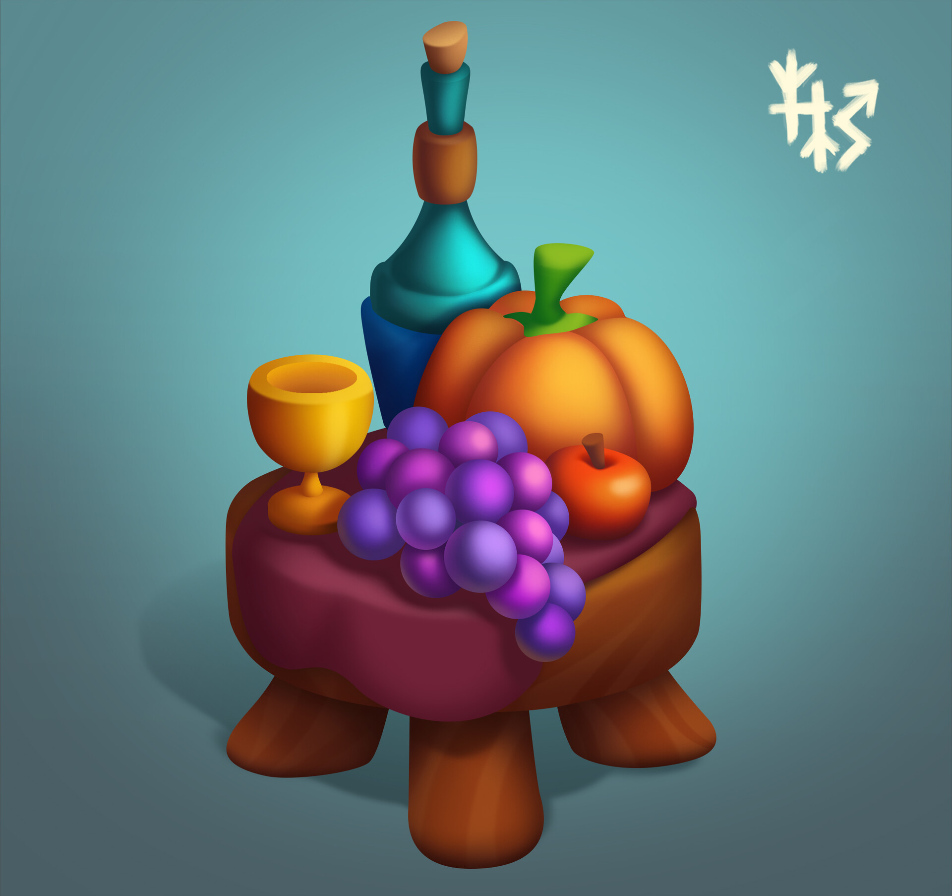 ArtStation - 2d still life