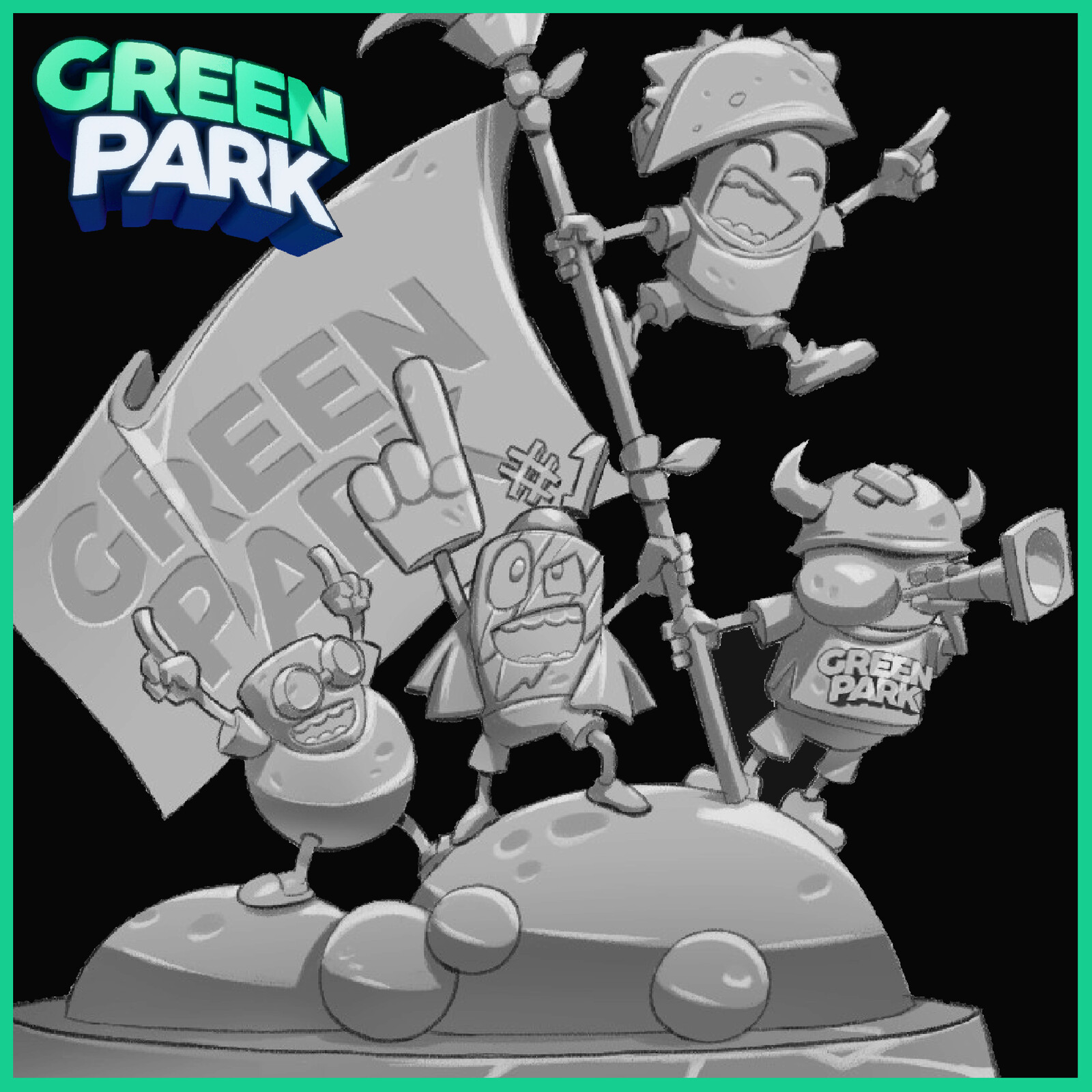 Greenpark Sports - Environment Concept Art