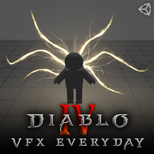 ArtStation Diablo 4 Style wings VFX
