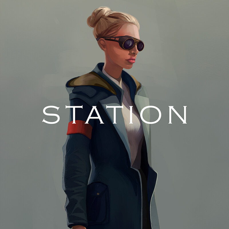 Officer concept. STATION 