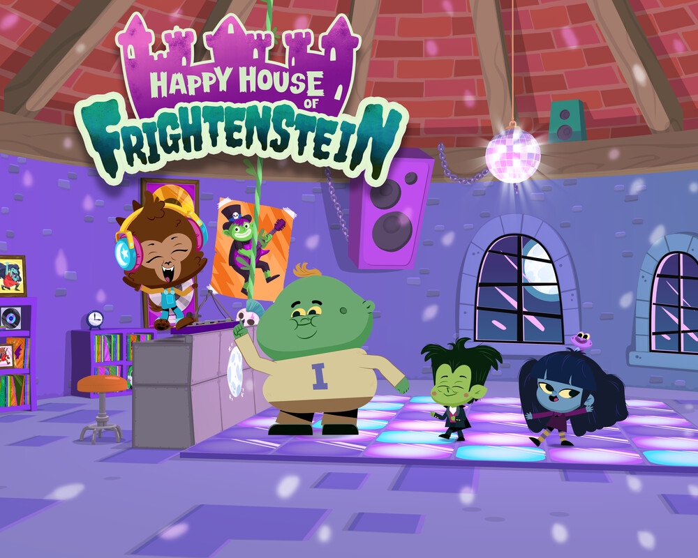 CGI Layout - Happy House of Frightenstein - Keyframe Digital