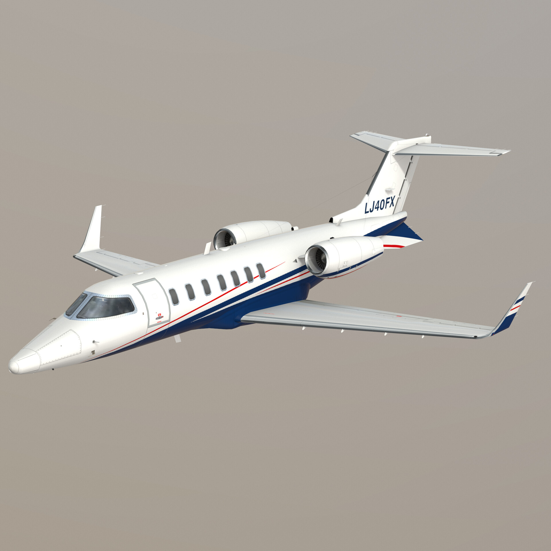 ArtStation Bombardier Learjet 40