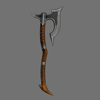 ArtStation - stylize weapon axe