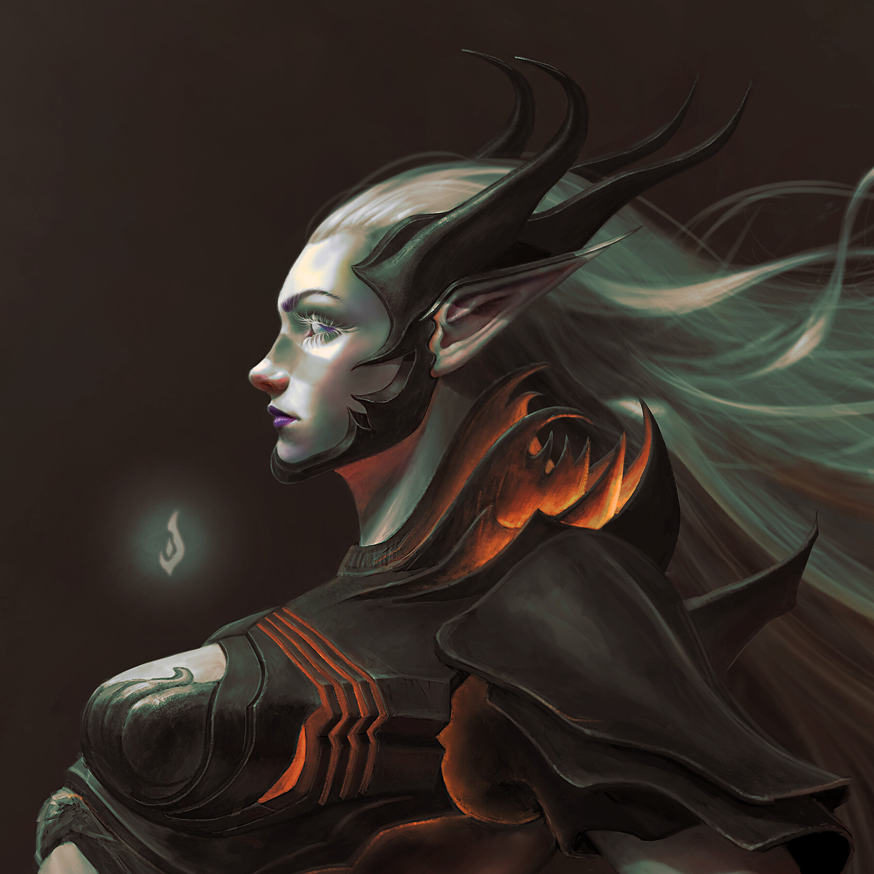 Artstation - Elf - 03 - Abyss Walker - Illustration