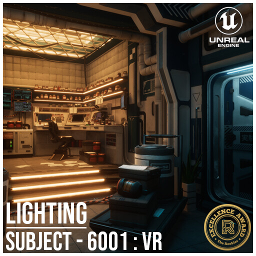 Artstation - Subject-6001 - Vr Group Project Level Lighting (ue4.27 