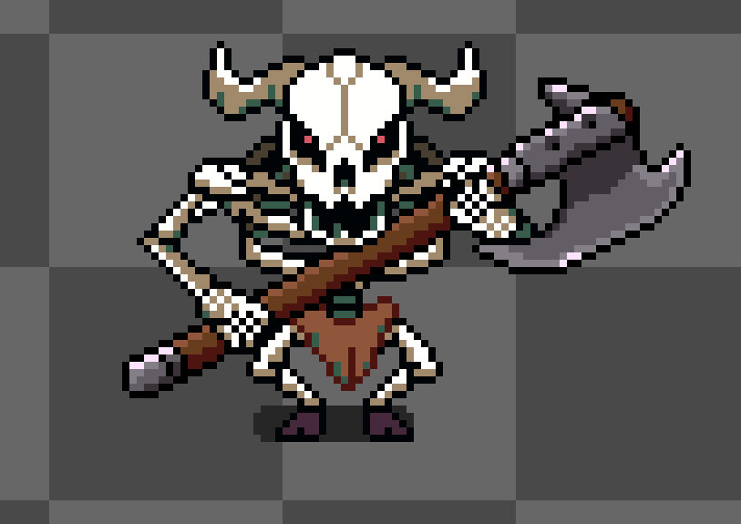 ArtStation - Dungeon Boss Sprites 💀