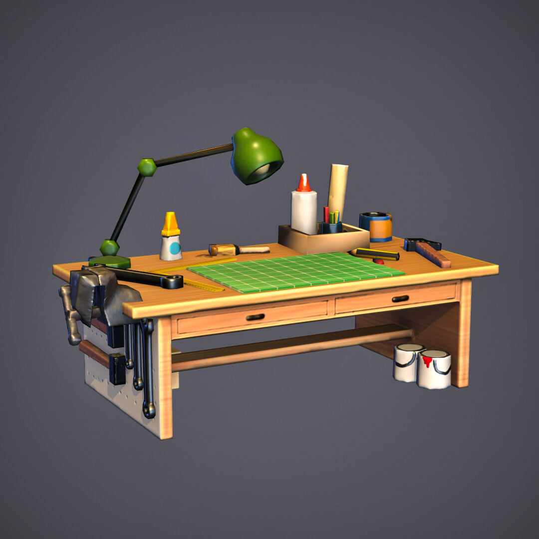 ArtStation - Crafting Table