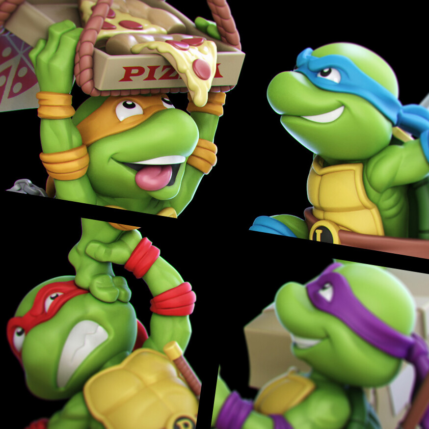 TMNT Pizza Chase! (Q-Fig)