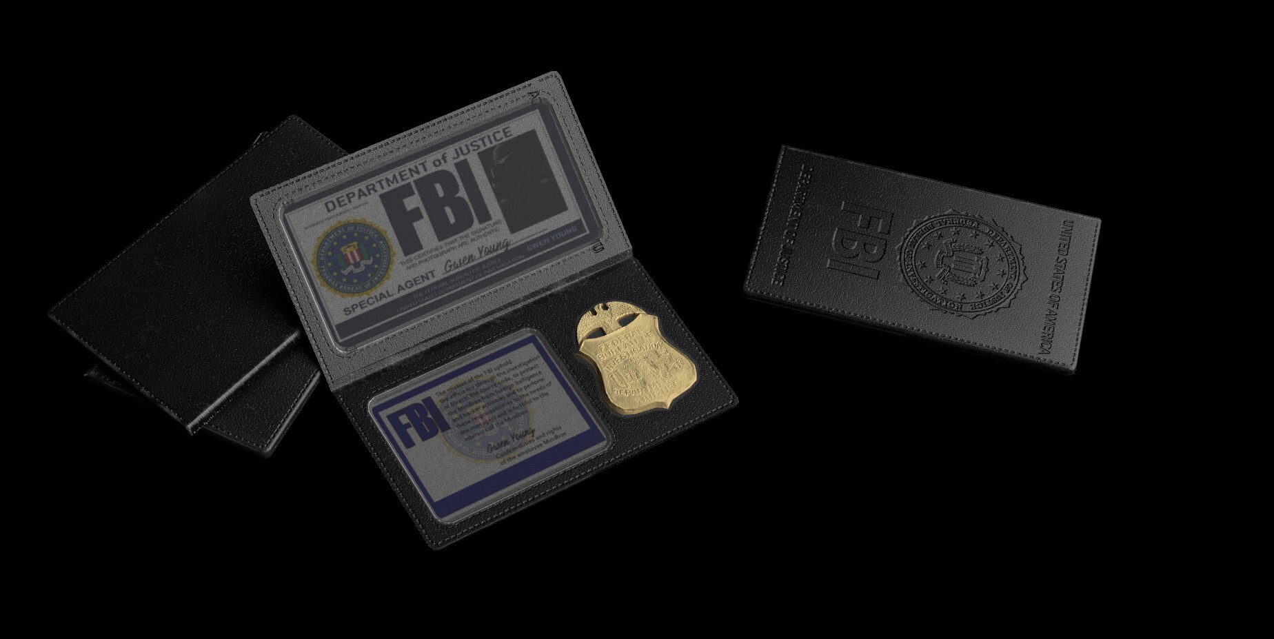 ArtStation   FBI ID Document