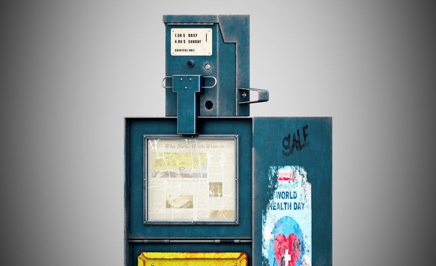 ArtStation - Newspaper Machine