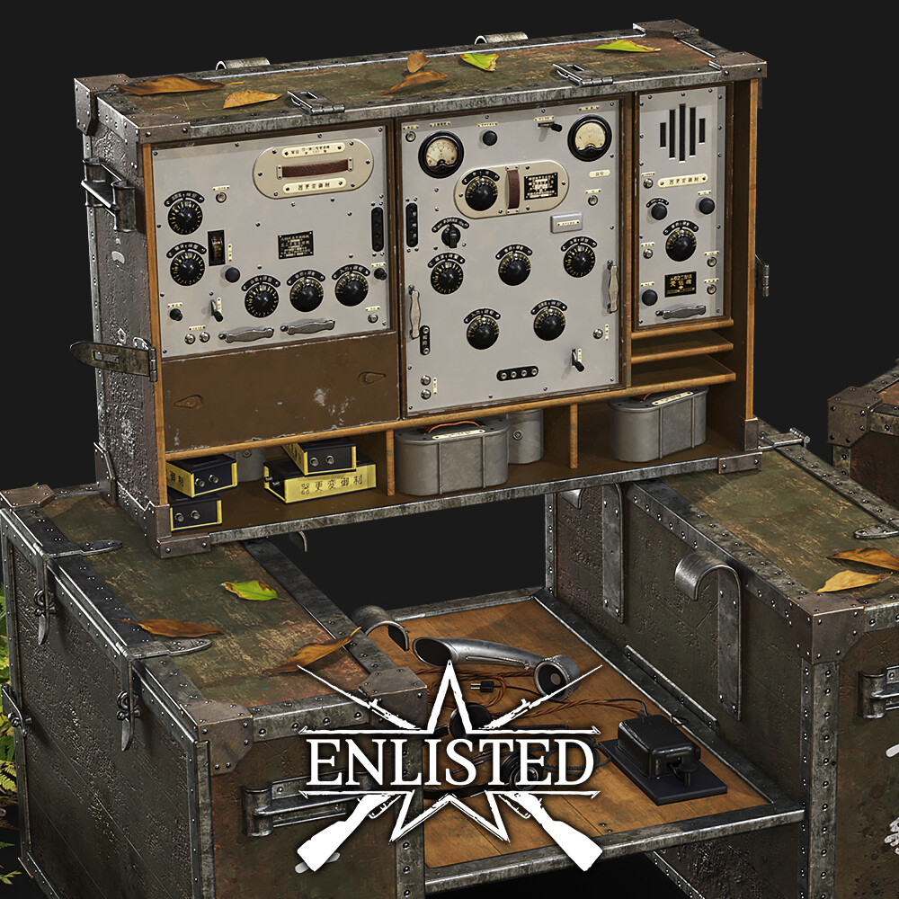 Artstation japan military radio 94 mk 3c