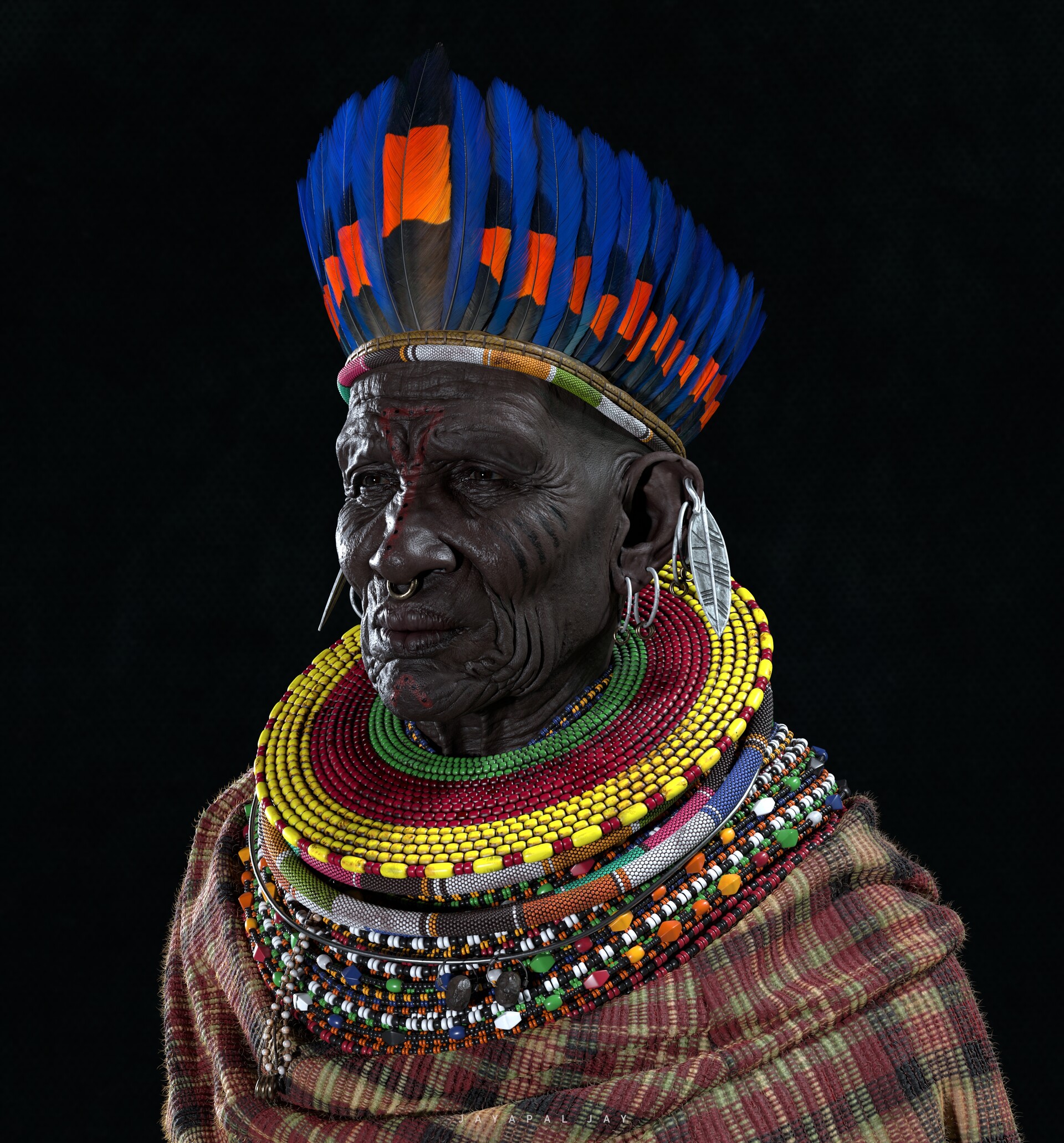 african tribal chief