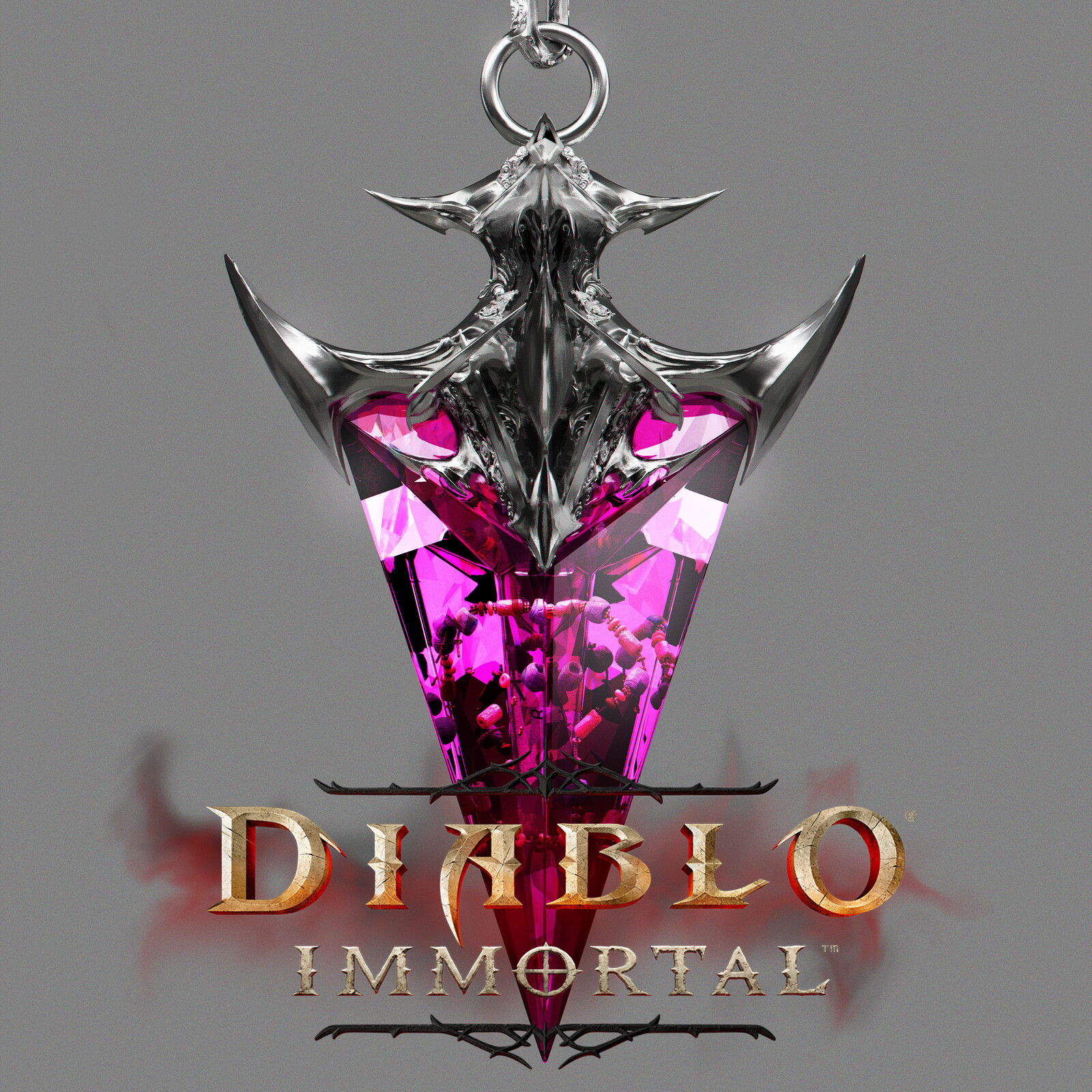 Diablo Immortal Bloodknight keepsake concept art