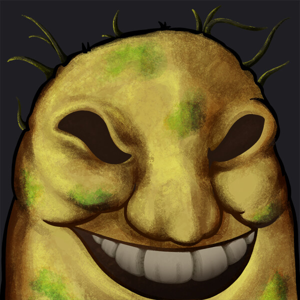 ArtStation - Potato xdd emote