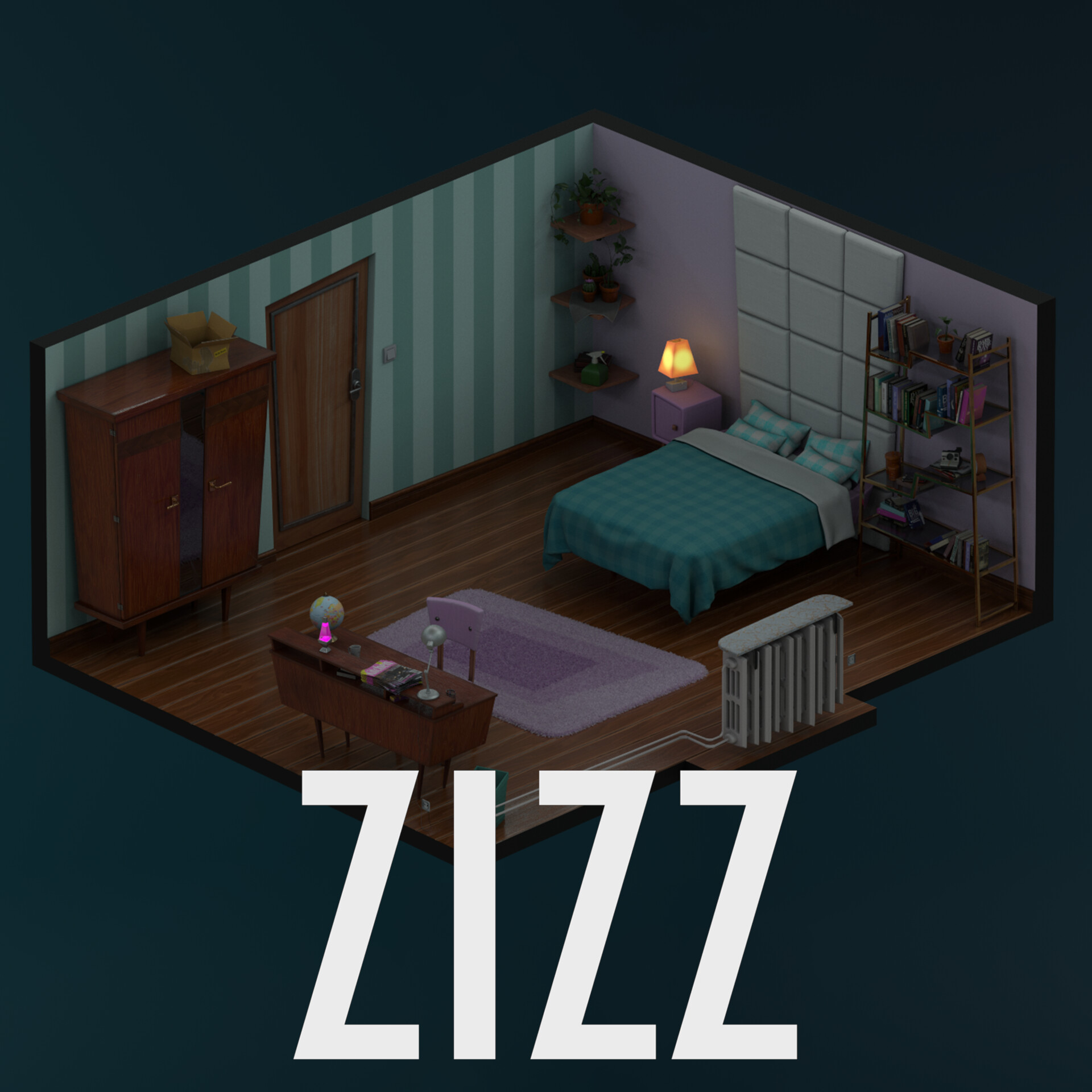 ArtStation - ZIZZ - Props/Environment Modeling and Lighting