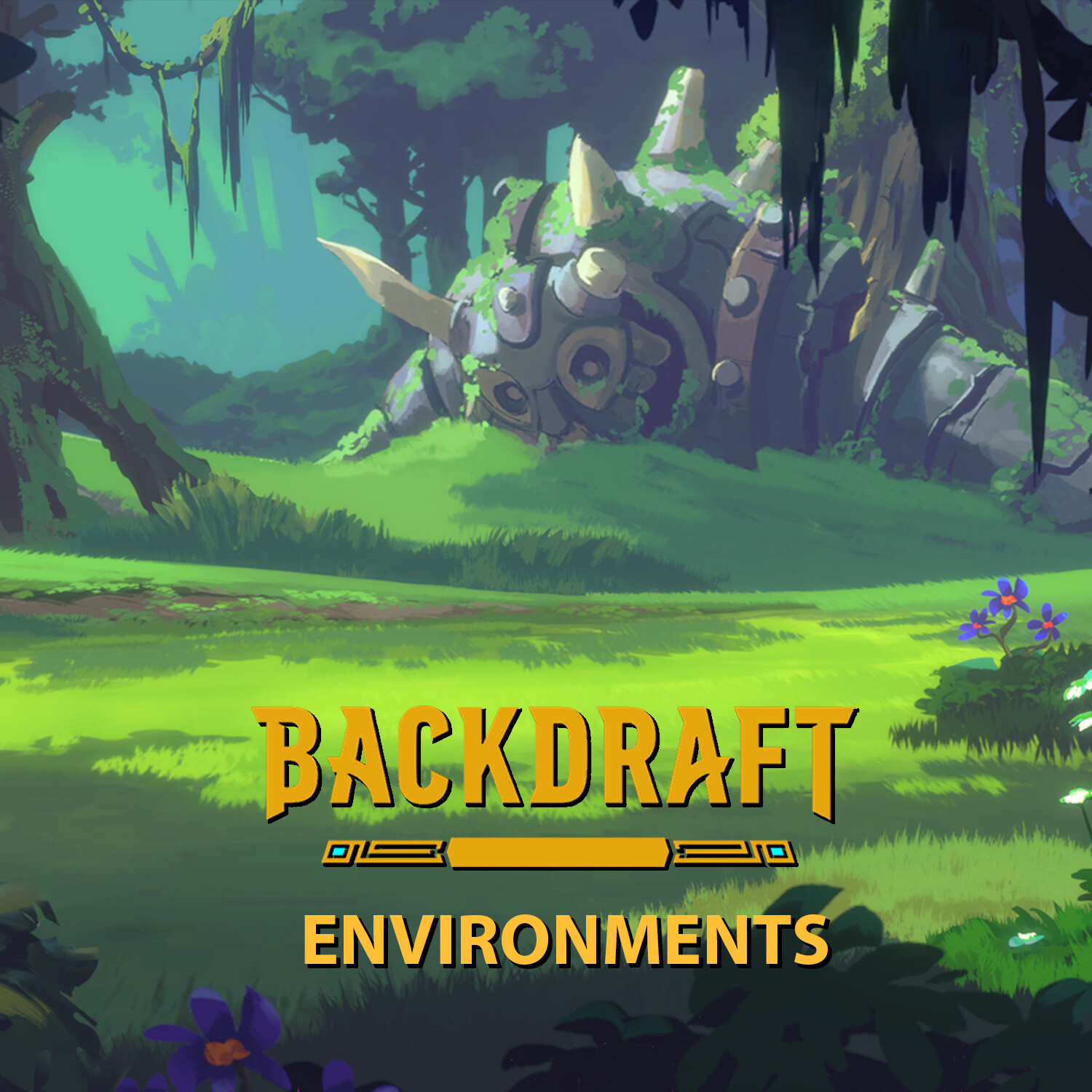 ArtStation - backgrounds for Backdraft done in Unity