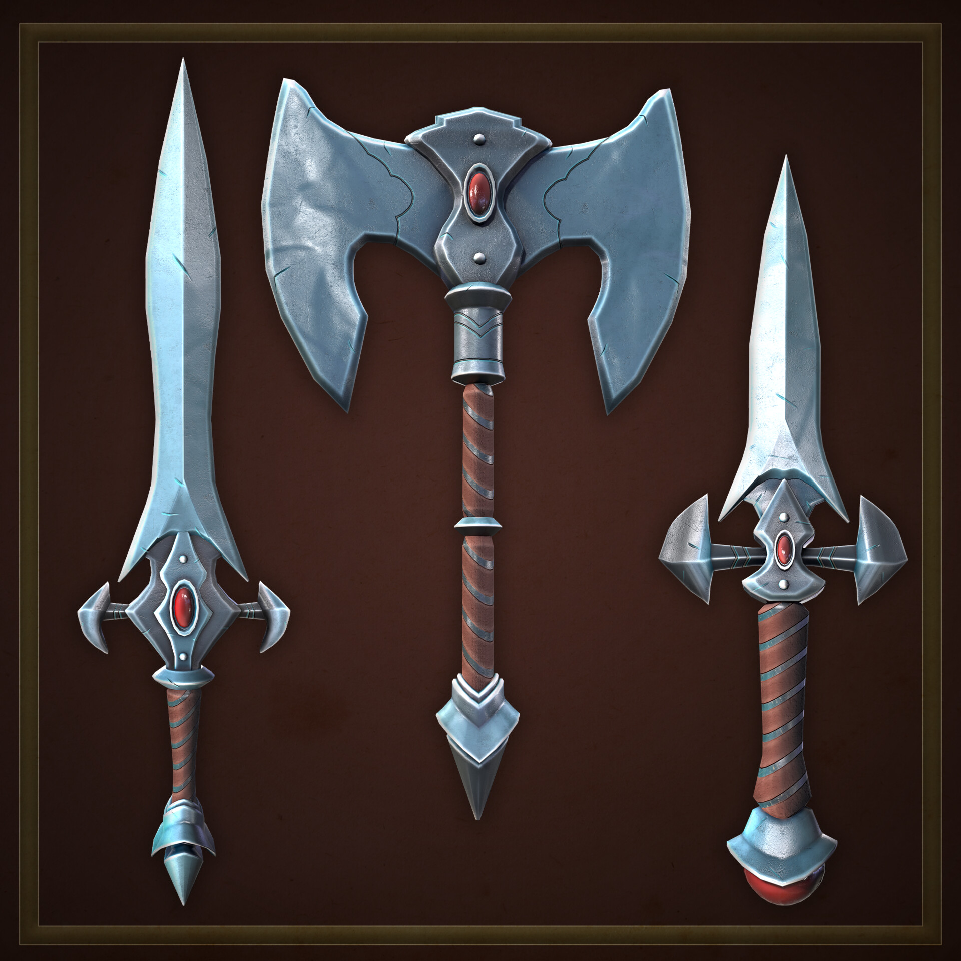 Artstation - Stylized Weapons 