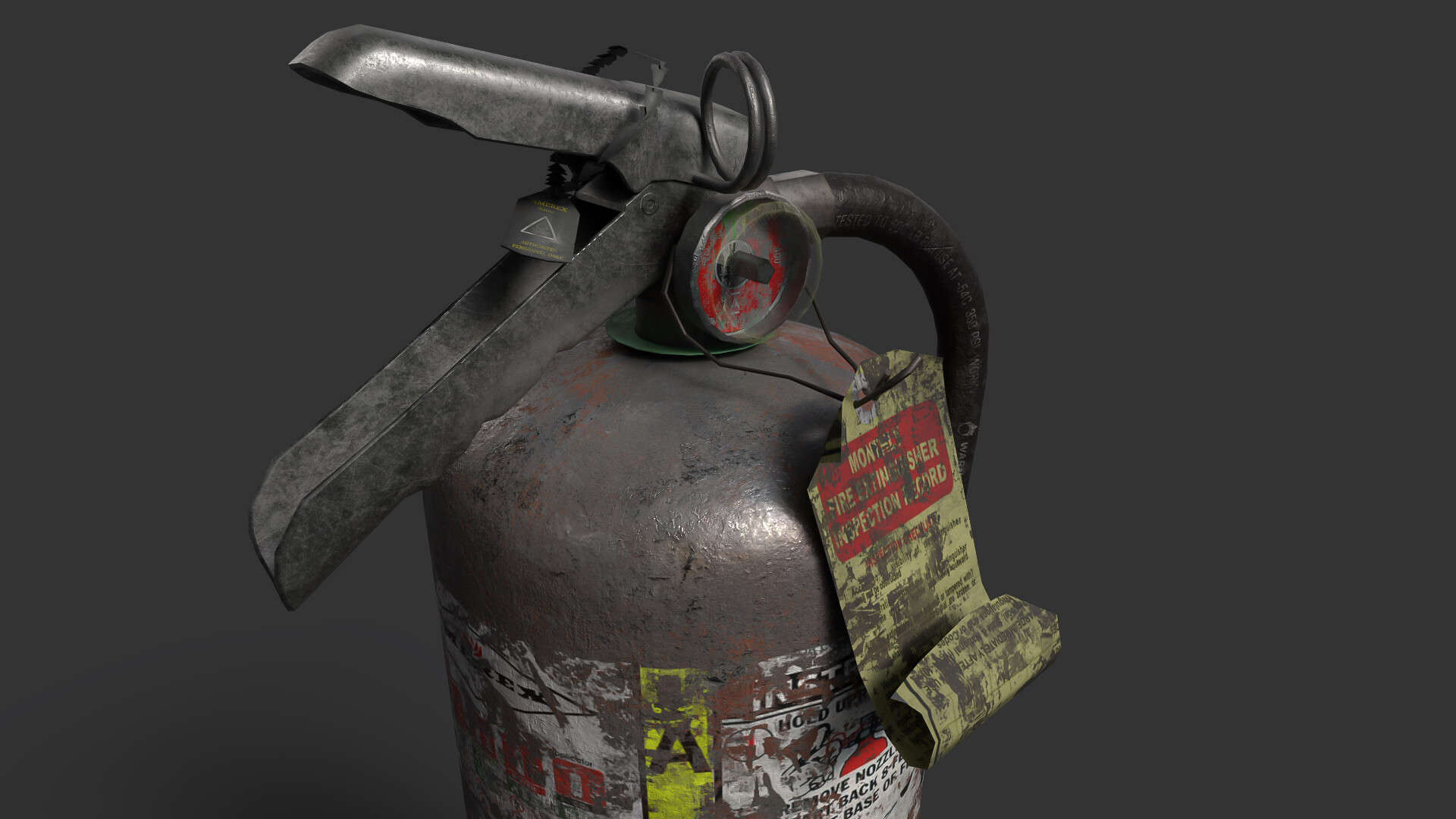 ArtStation OLD Fire Extinguisher   Abhishek Jha Abhishek Jha 1 