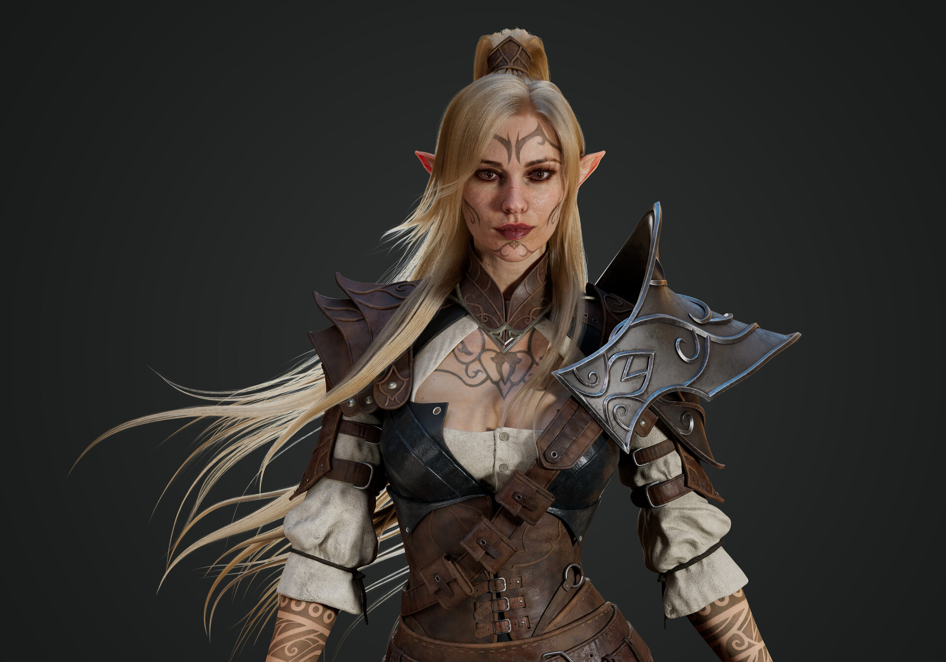 ArtStation - Elf Assassin Lookdev