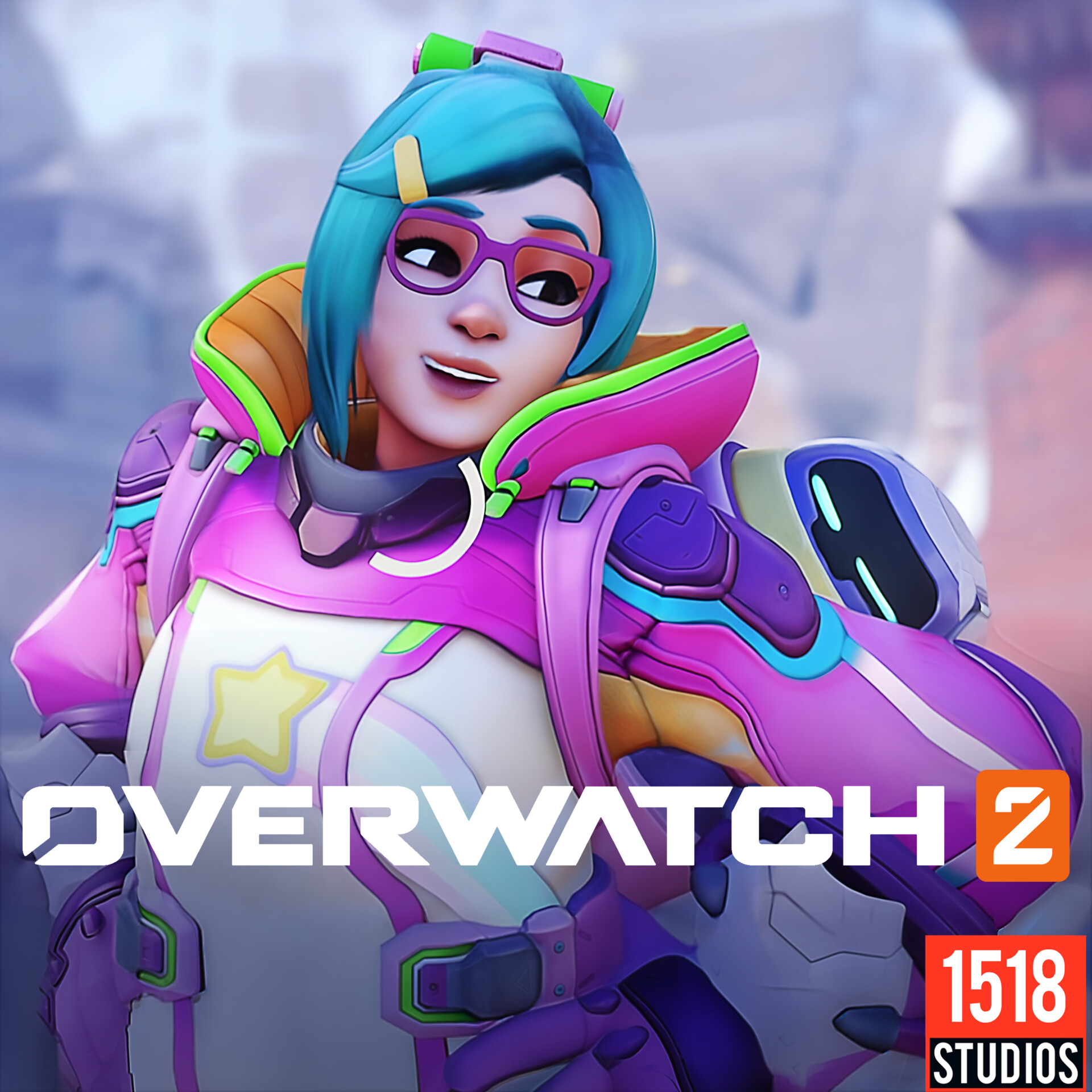 1518 Studios - Overwatch 2: Mei Epic Retro Star Skin