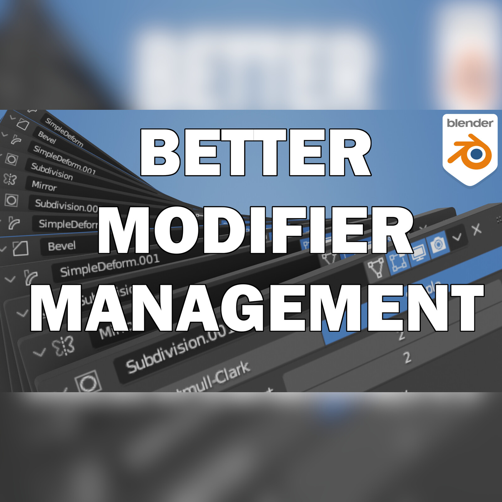 Modifier Tools: A must have add-on for Blender