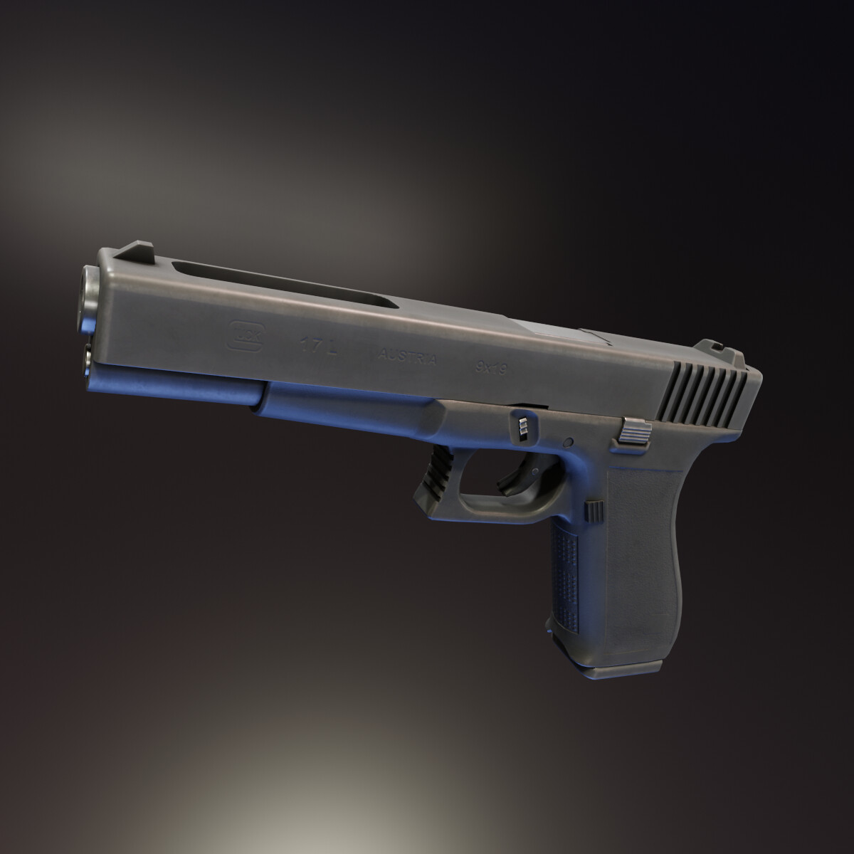 ArtStation - Eda Glock 17L Pistol