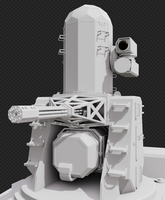 ArtStation - Phalanx CIWS (WIP)