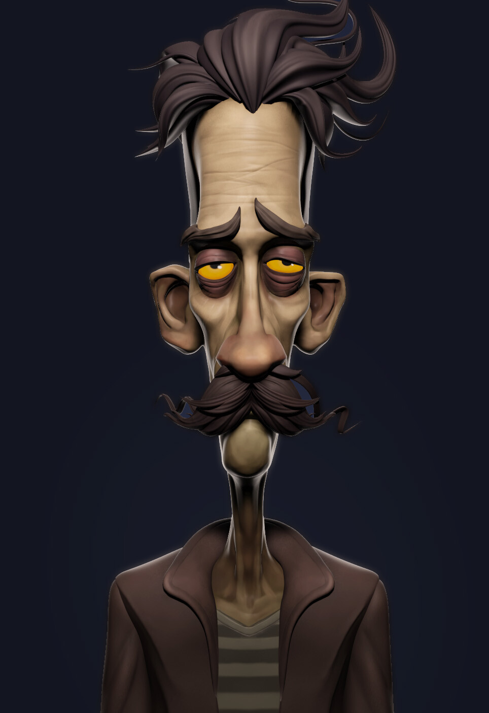 ArtStation - Tired sculpt