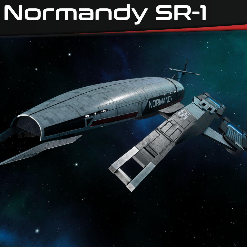 ArtStation SSV Normandy SR 1   Aaron Petherbridge Aaron Petherbridge Thumbnail 