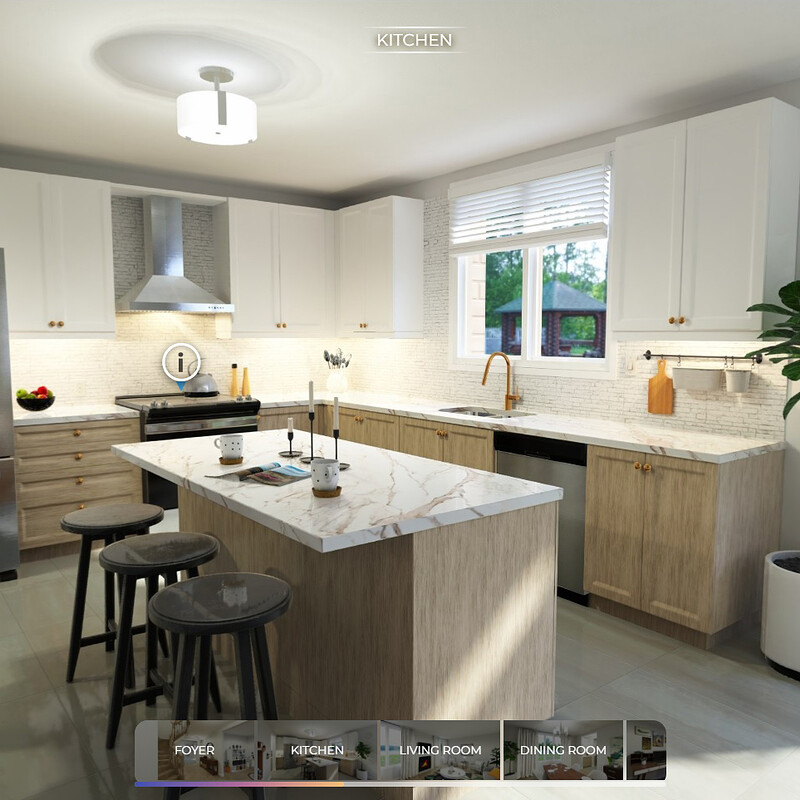 Interior Environment & Models - Web-based & VR Home Buyer App