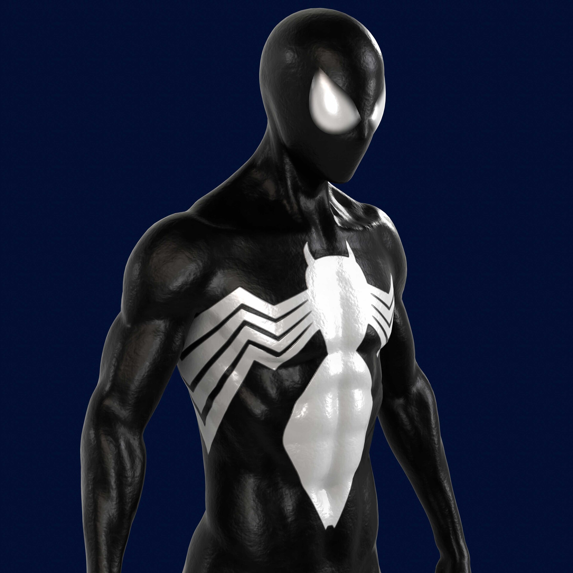 ArtStation - Spider-Man Venom Symbiote Suit