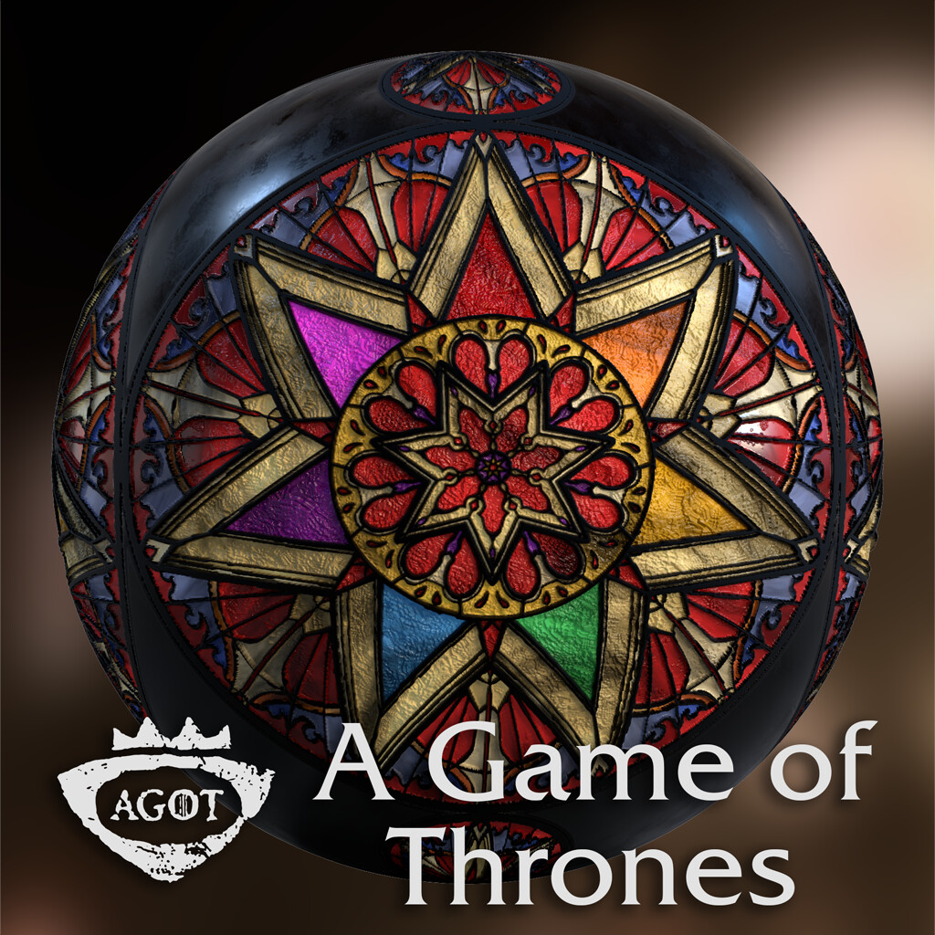 ArtStation - Stained Glass Material A Game of Thrones