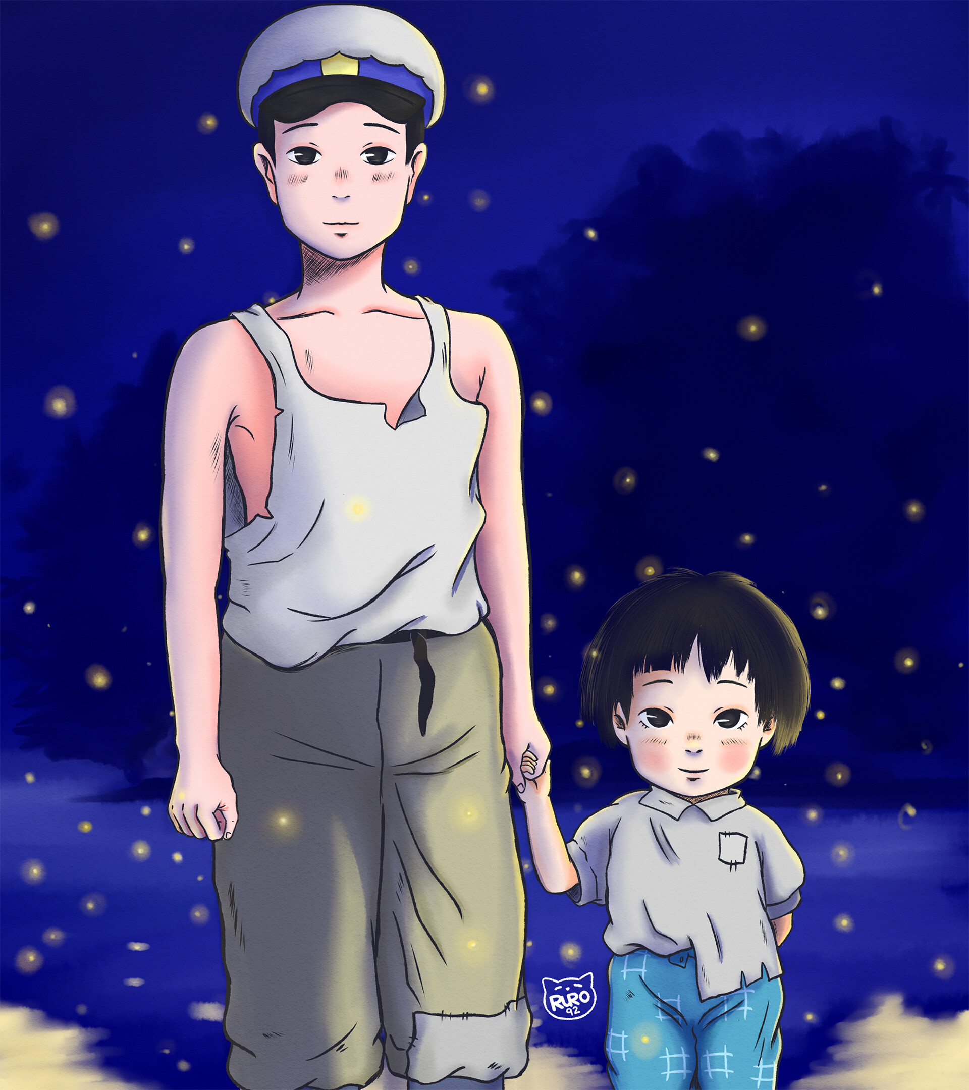 ArtStation - Grave of the Fireflies