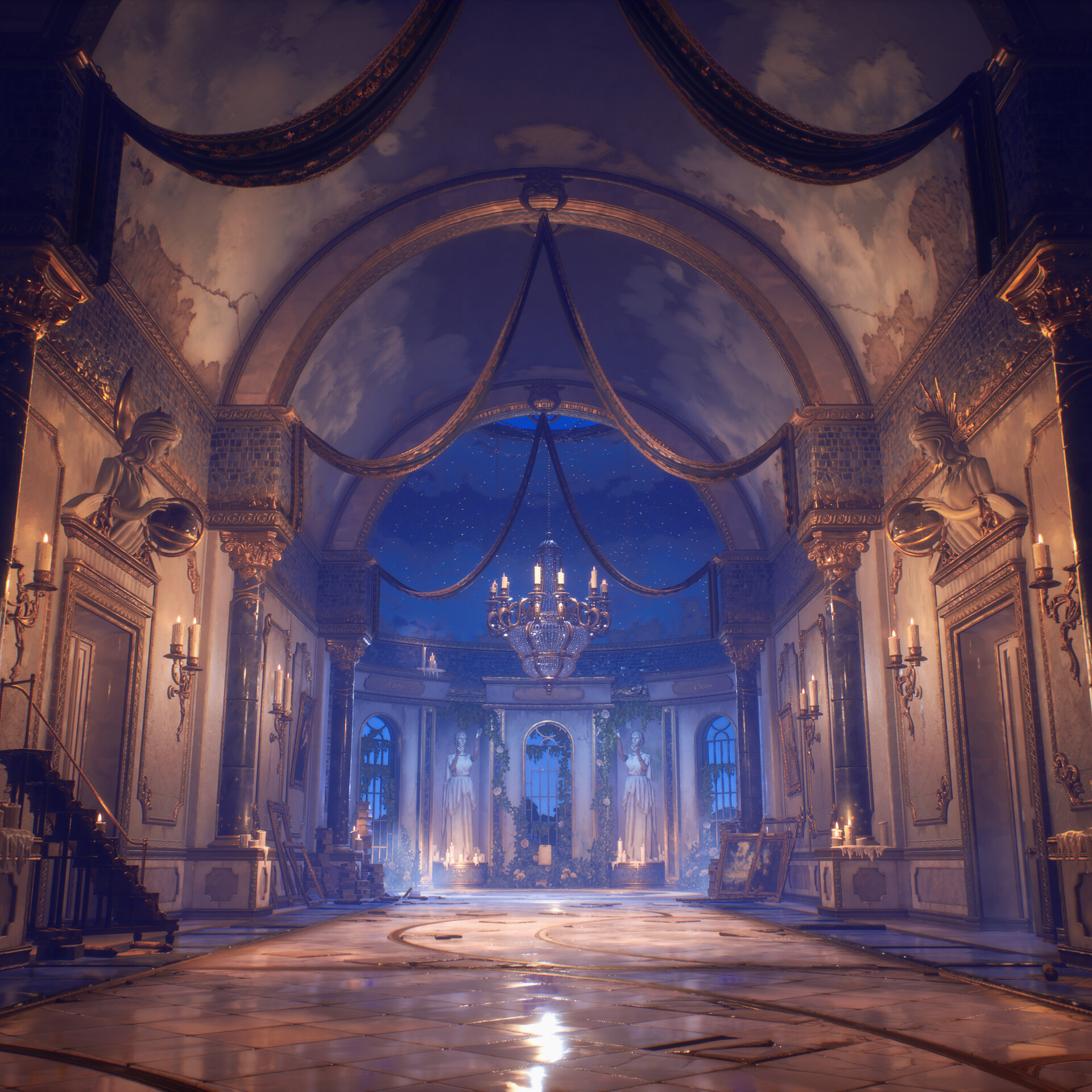 ArtStation - Starlight Manor - Unreal Engine 5 Environment