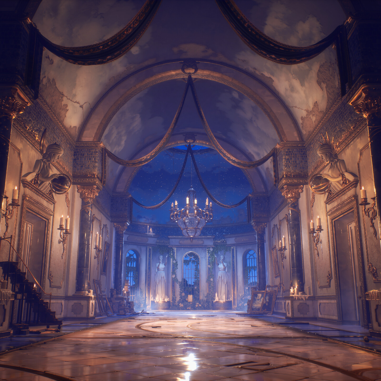 Starlight Manor - Unreal Engine 5 Environment