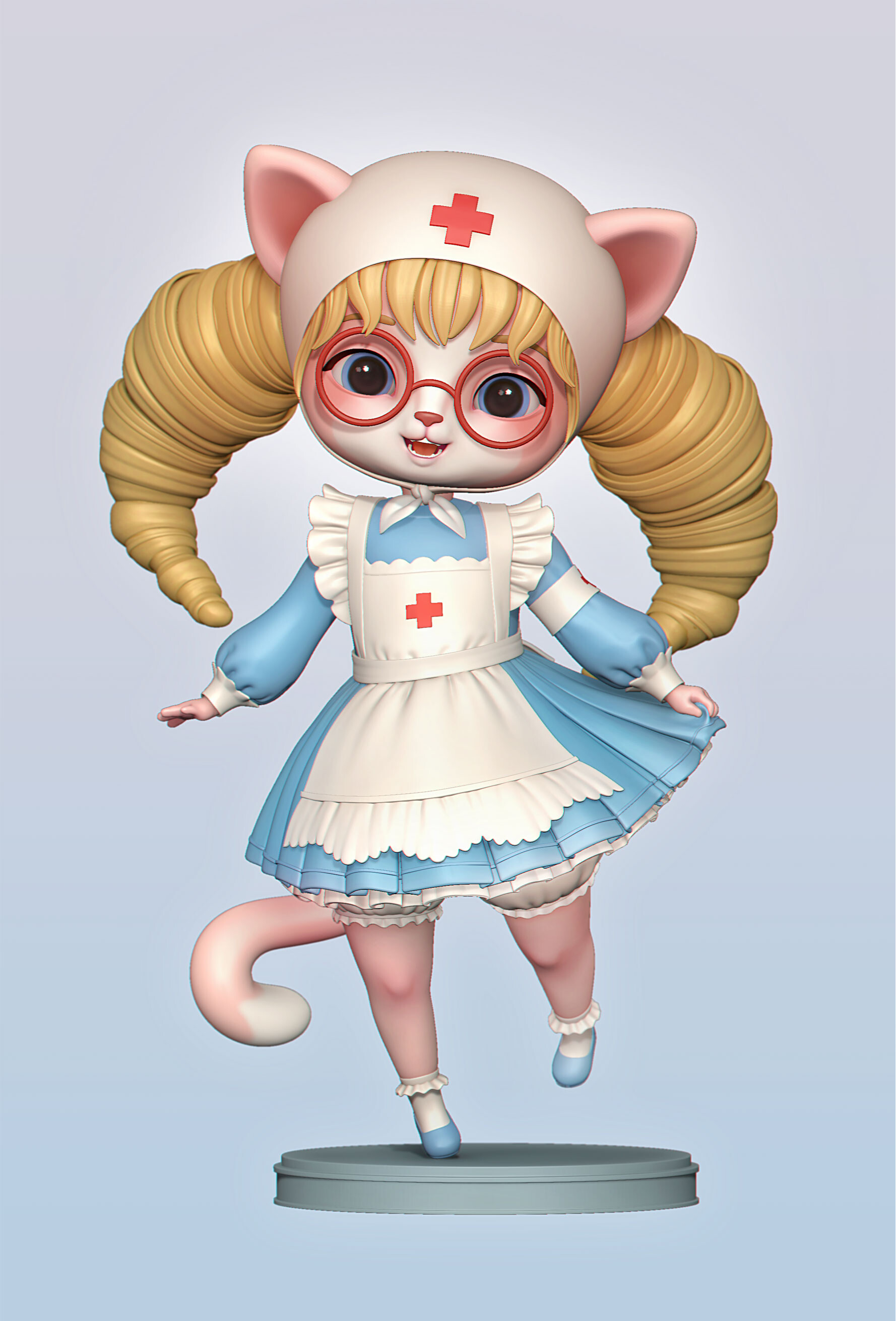 ArtStation - Nurse Kitten ♥