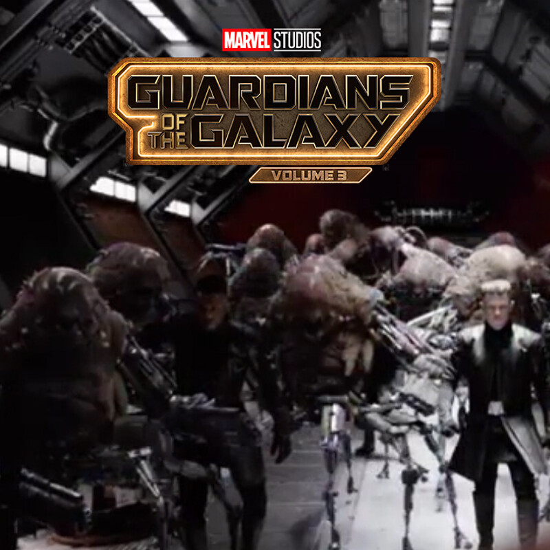 Crustacean & Drax Digi double: Guardians Of The Galaxy vol. 3