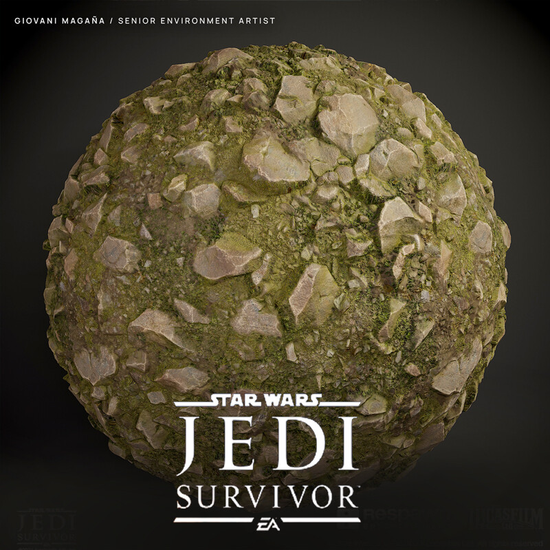 ArtStation Star War Jedi Survivor Materials
