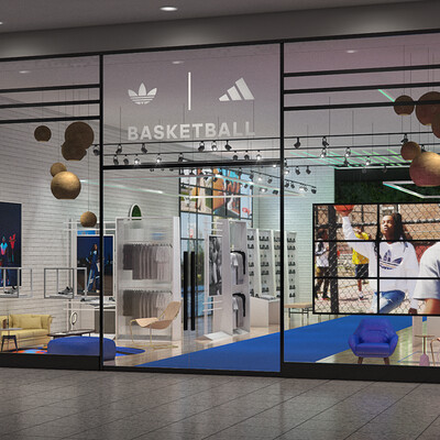 Matthew Wolf Portfolio Adidas China Consept Stores Basketball