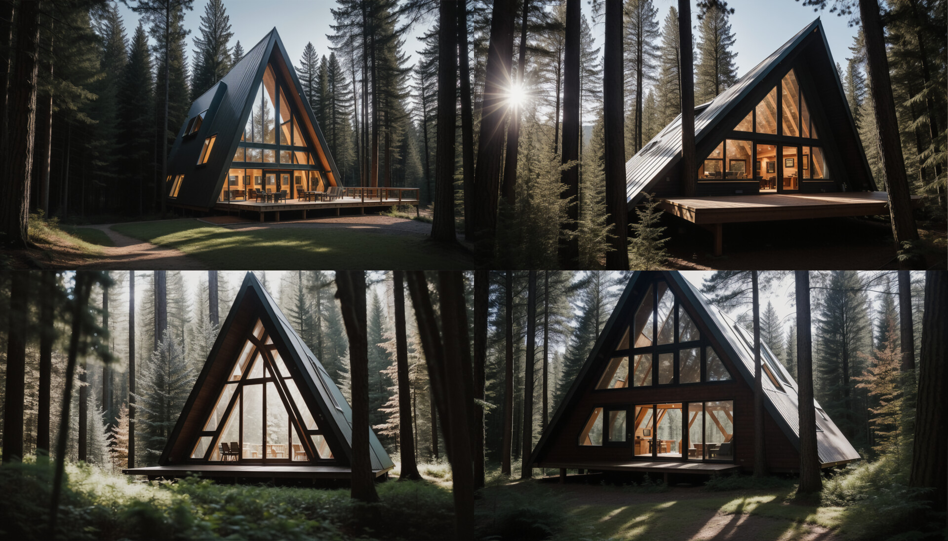 ArtStation - Contemporary A-Frame Cabin